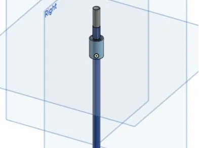 Rod to base rod