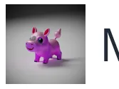 Cute printmon hippo