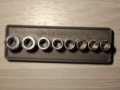GRIDFINITY 1/4" DRIVE METRIC 5MM-12MM CRESCENT