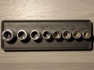 GRIDFINITY 1/4" DRIVE SAE 3/16" TO 7/16" CRESCENT