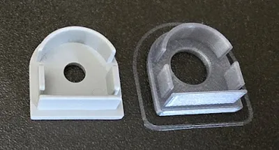 Sowilo aluminum channel endcaps