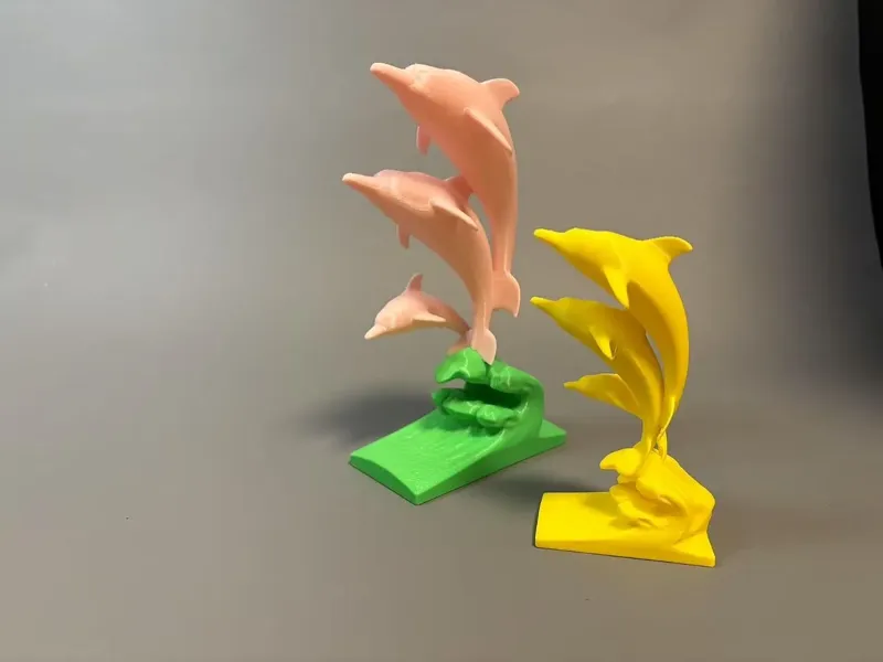 海豚桌面摆件