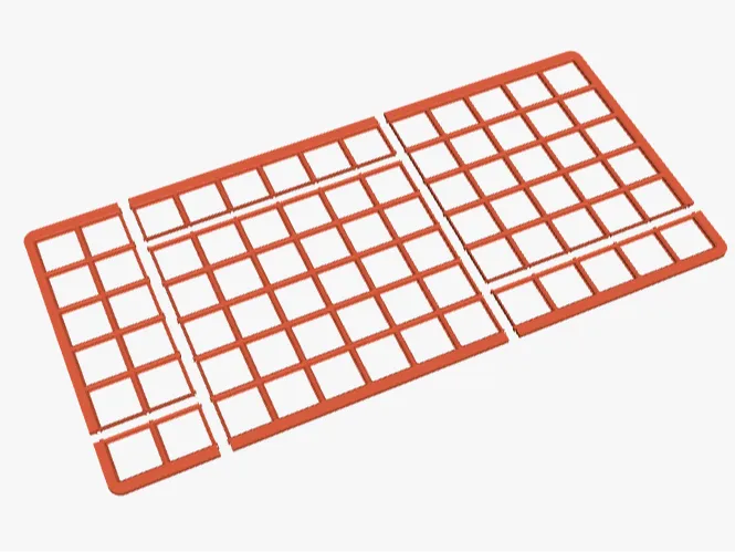 Gridfinity tool cart insert 560 x 270 (Craftsman)