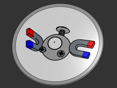 Magnemite Coaster