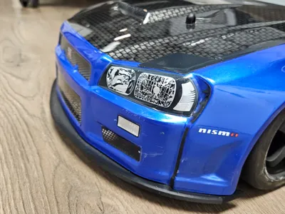 Arrma Vendetta 1/8 to Skyline 1/7 Front Splitter