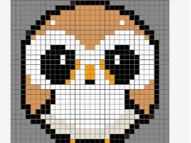Pixel owl