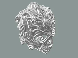 Trippy Psychedelic Mask