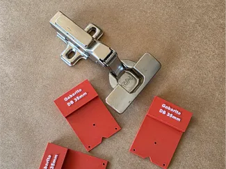35mm Hinge Plate Template