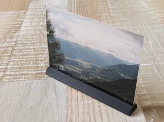 Fotoständer runde ecken simpel 15 cm