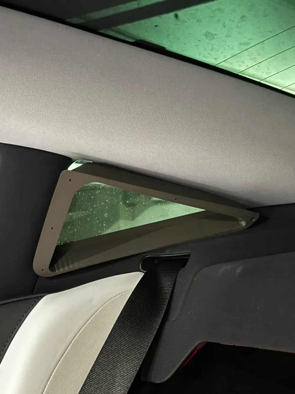 Tesla Model 3 Redesigned Triangle Window Frame by mothfive MakerWorld ...