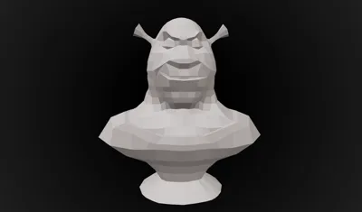 Shrek Bust Decoration