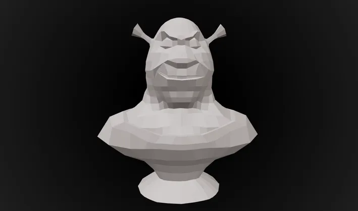 Shrek Bust Decoration