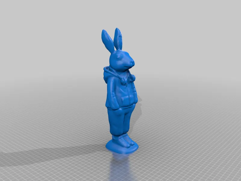 DJ Rabbit with Headphones