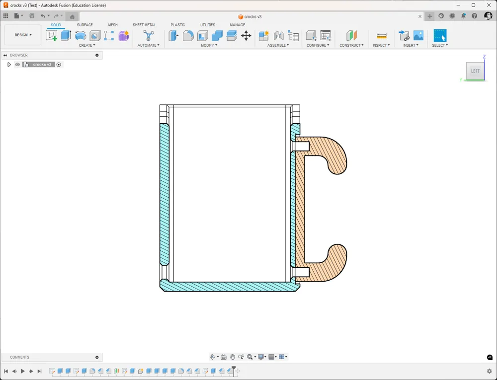 Crocs compatible cigarette box holder - Free 3D Print Model