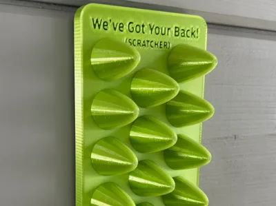 Mounted Back Scratcher & Massager