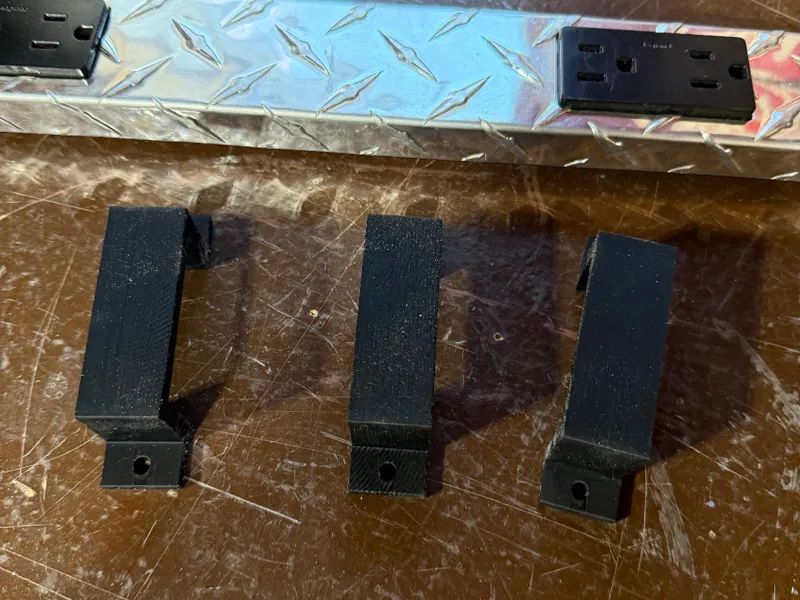 Commercial Grade Power Strip Hold Down Brackets