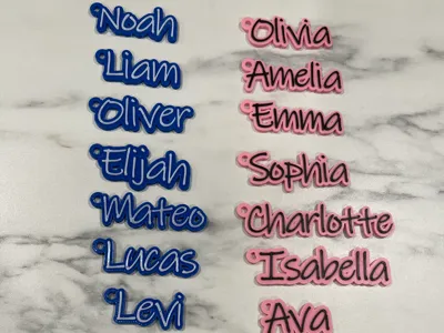 Name Keychains