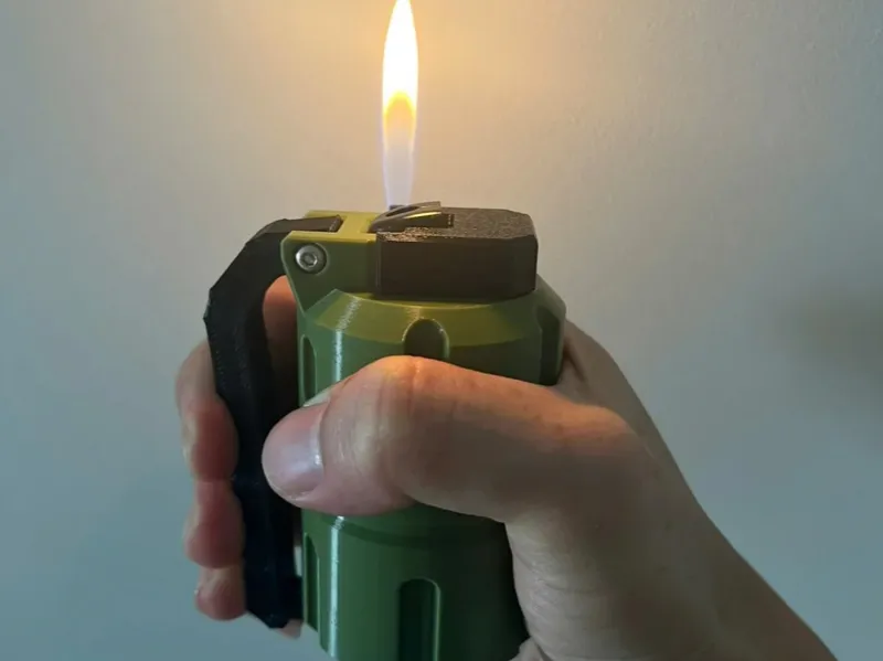 Grenade Bic lighter