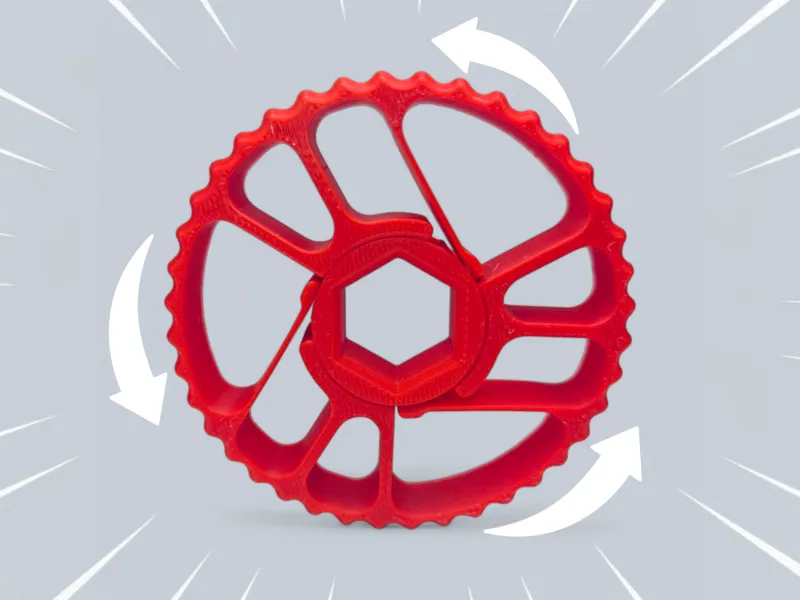 Ratchet Spinner Fidget Toy