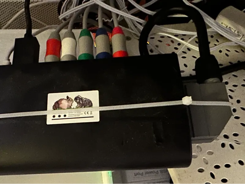 Casing to reverse the SCART for the RetroTink 5x