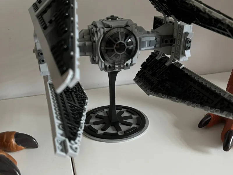 Galactic Republic Stand Solid bricks LEG0