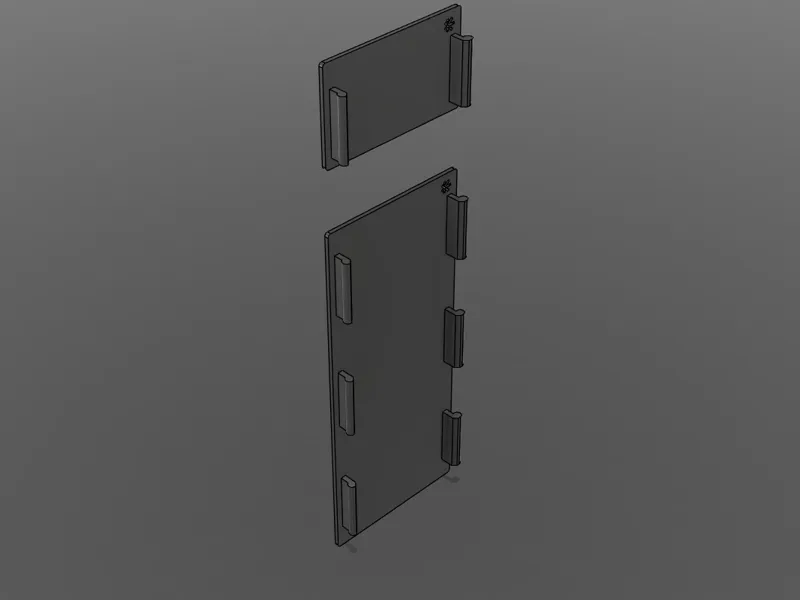 Custom cover in the electric panel