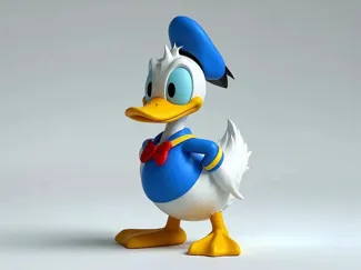 disney—唐老鸭！ 一体打印 a1mini适用