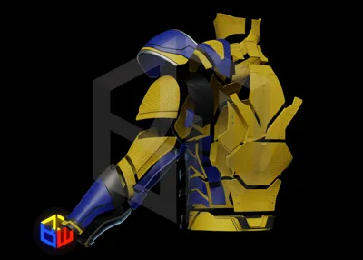 Wolverine Textured Suit Upper Half by Budwin MakerWorld: Download Free ...