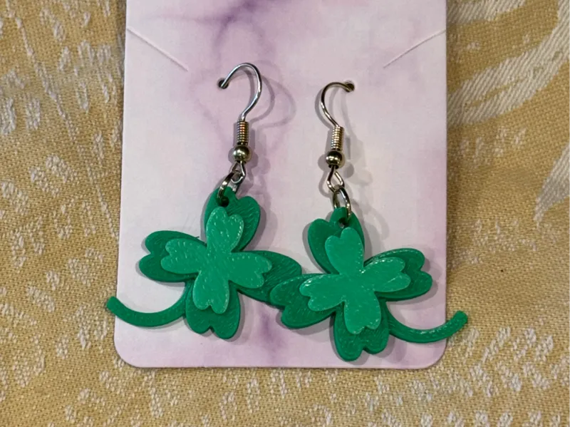 Shamrock Earrings