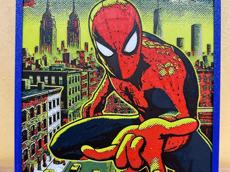 Spiderman POP (HueForge)
