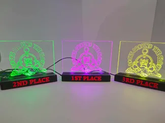 Light plate Trophy Base