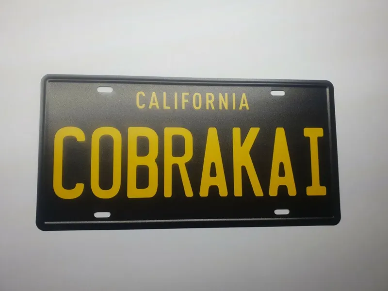 COBRAKAI Licanse Plate / MadeByTreDBlock