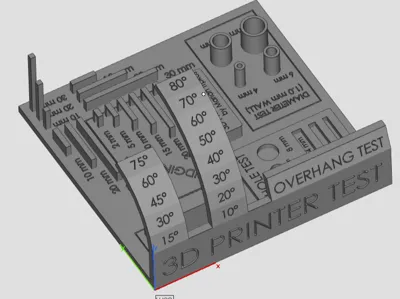 All In One 3D Printer test