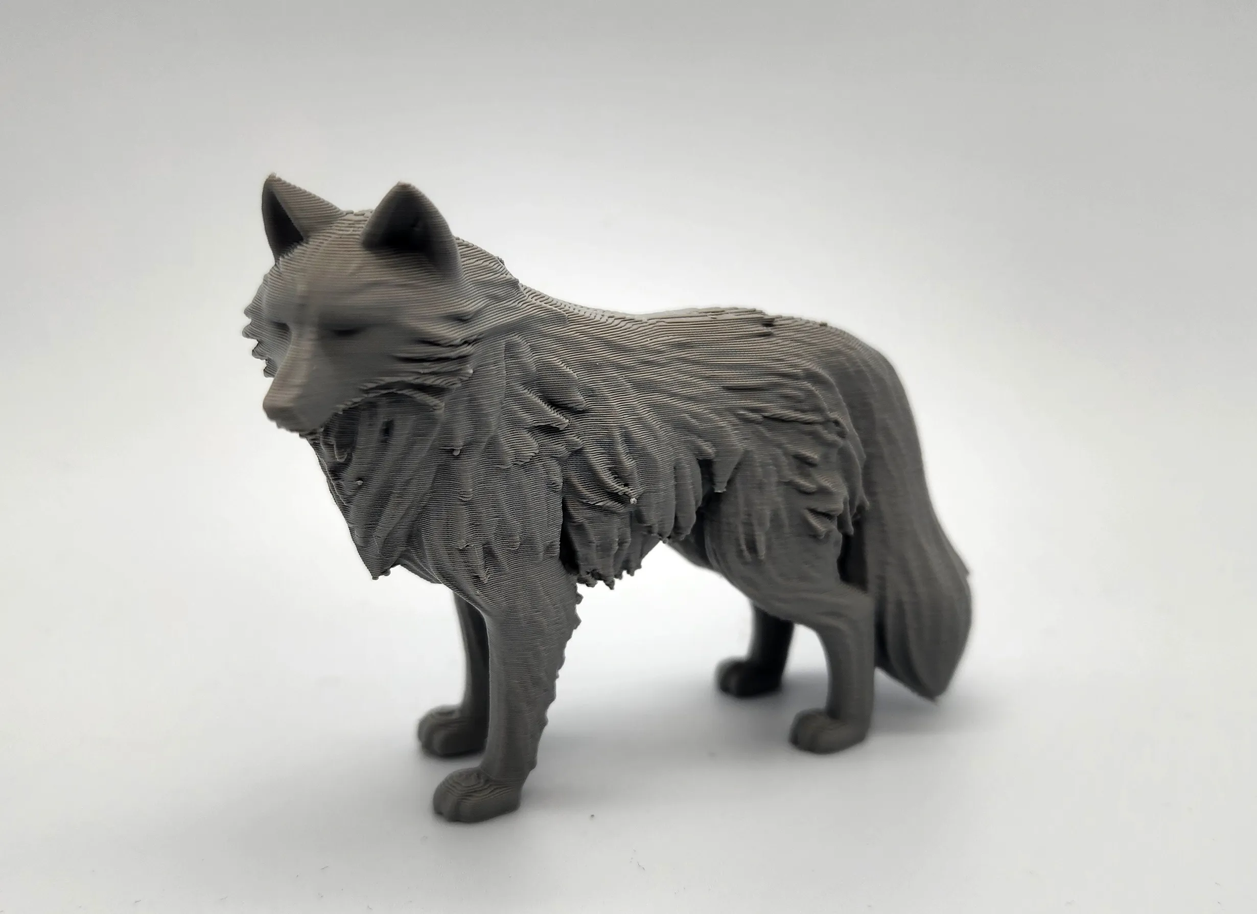 Fluffy Timberwolf Figure by Triple G Workshop MakerWorld: Download Free ...