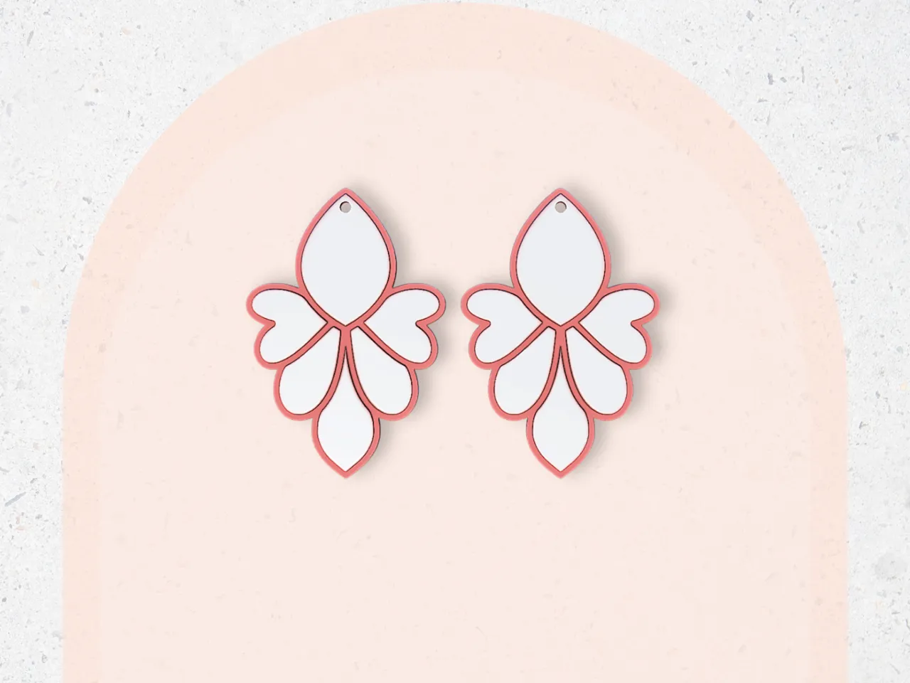 Unique Earrings 01 view 3