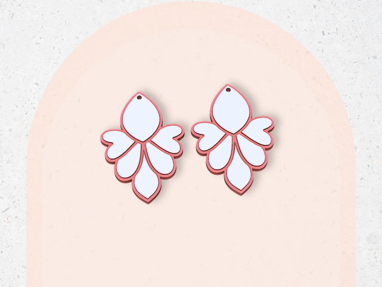 Unique Earrings 01 view 2