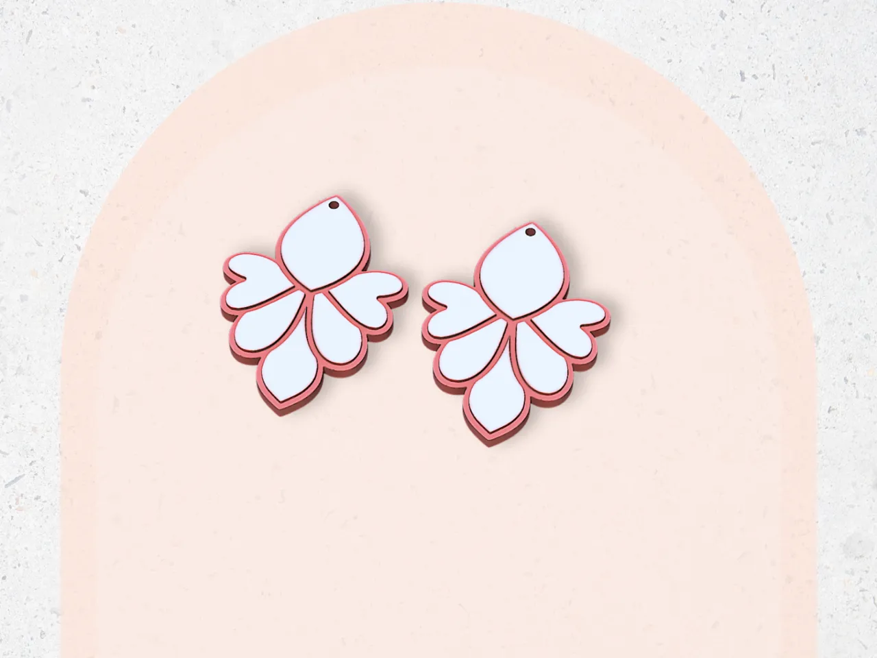 Unique Earrings 01 view 4