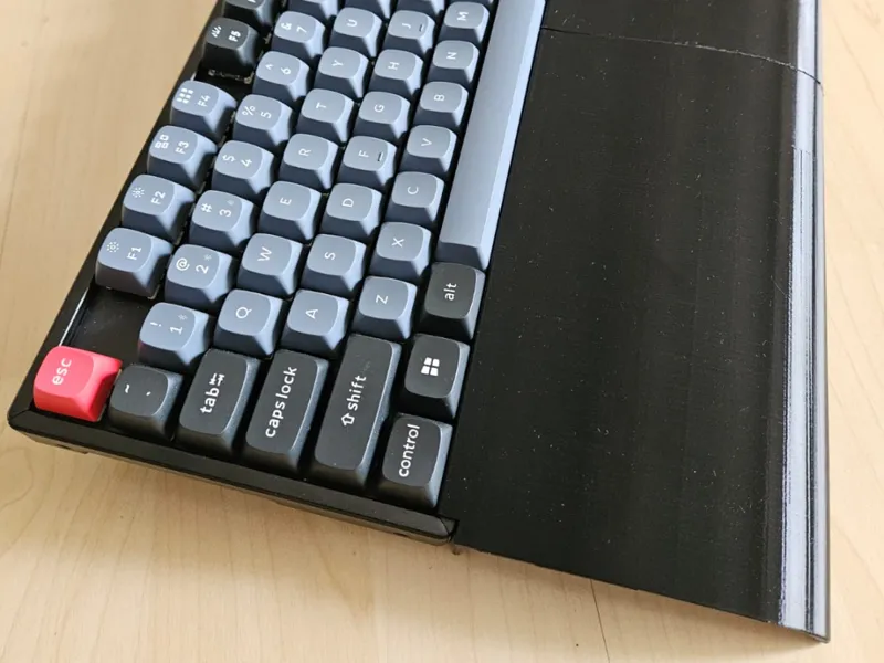 Keychron K8 Pro (aluminum frame) palm rest