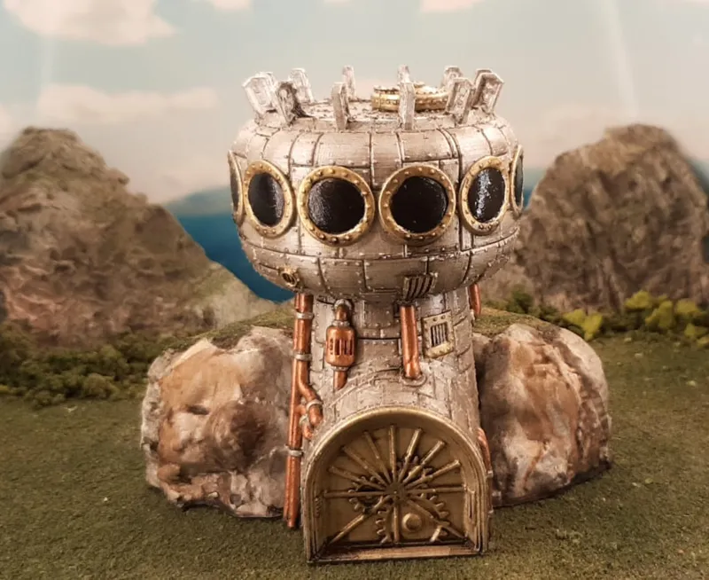 Modular gaming hills - steampunk