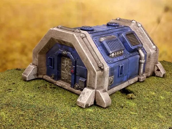 Bunker-caserne sci-fi 28mm
