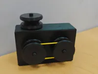 Maquette pédagogique de transmission par courroie — photo 1