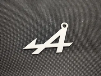 Porte clef logo Alpine 