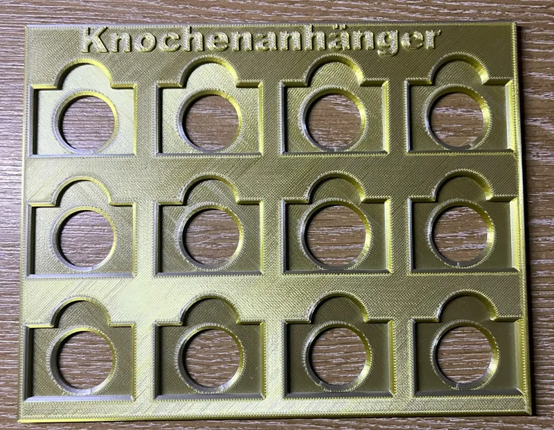 Knochenanhängervorrichtung für Laser (XTool S1)