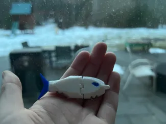 mini glide bait (fully 3d printed)