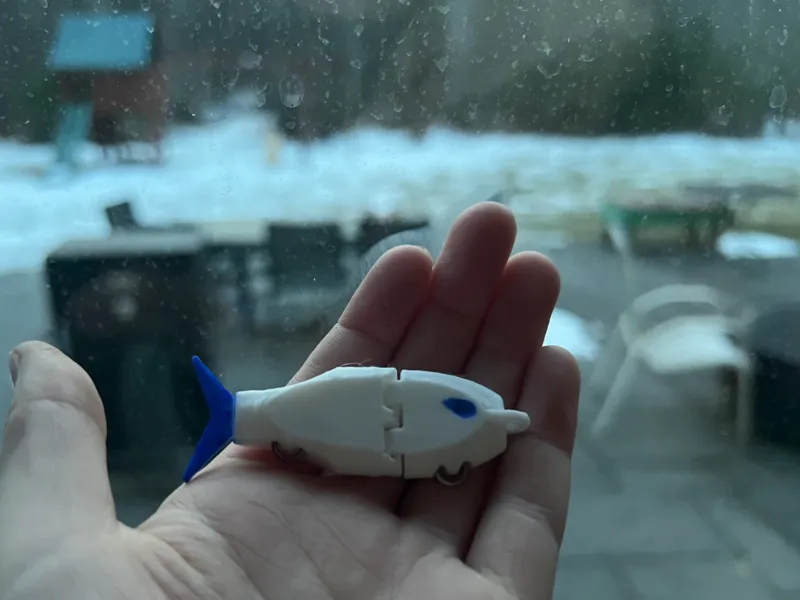 mini glide bait (fully 3d printed)