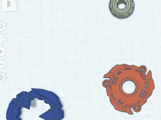 Lightning wyrm Beyblade x