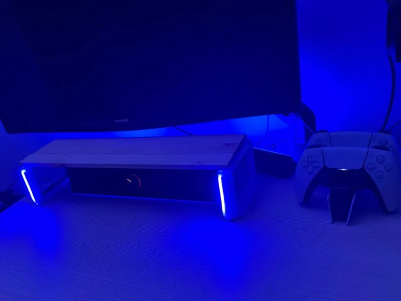 Risers monitor neon 
