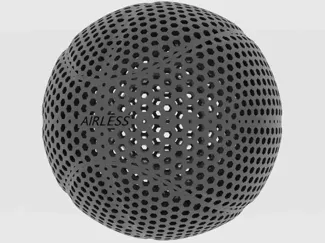 Mini airless Basketball 
