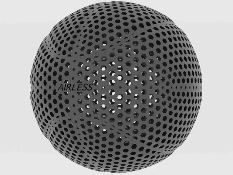 Mini airless Basketball 