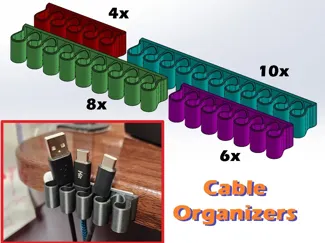 Charging Cable Organizer [Multiple Sizes] 